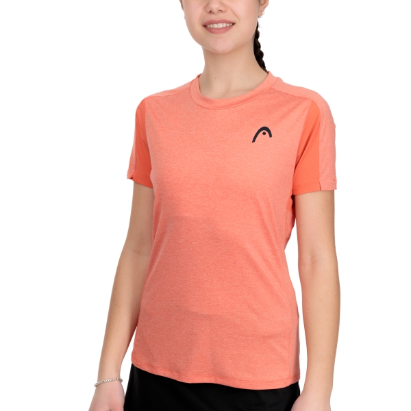 Women`s Tennis T-Shirts and Polos Head Tech TShirt  Coral 814553CO