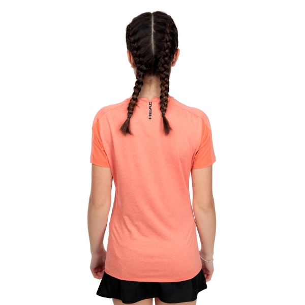 Head Tech Camiseta - Coral