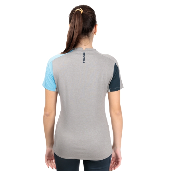 Head Tech T-Shirt - Grey/Navy