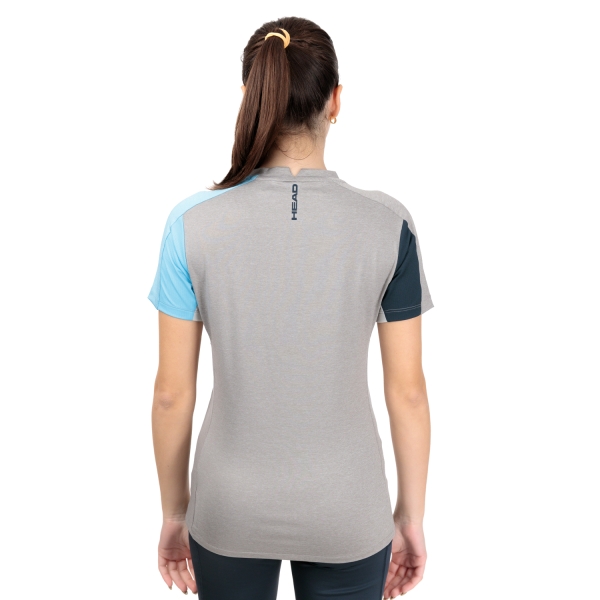 Head Tech Camiseta - Grey/Navy