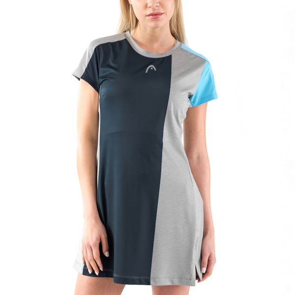 Vestido de Tenis Head Tech Vestido  Grey/Navy 814573GRNV