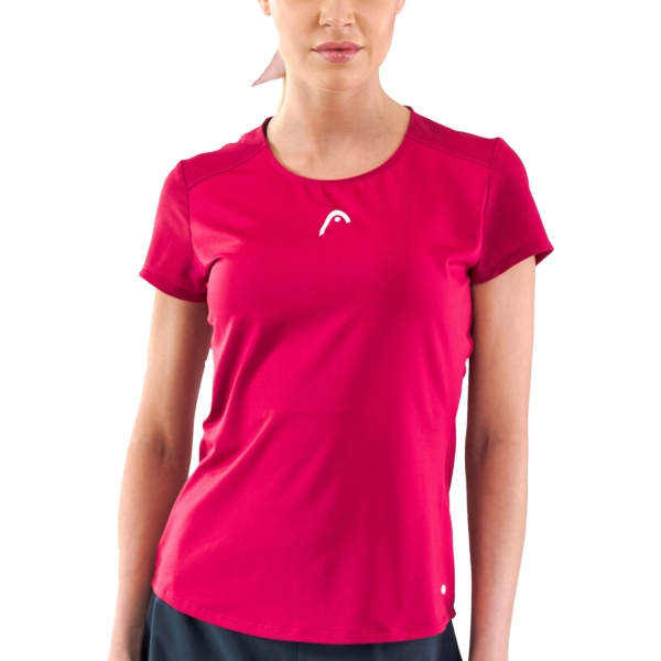 Camisetas y Polos de Tenis Mujer Head Tie Break Logo Camiseta  Mulberry 814663MU