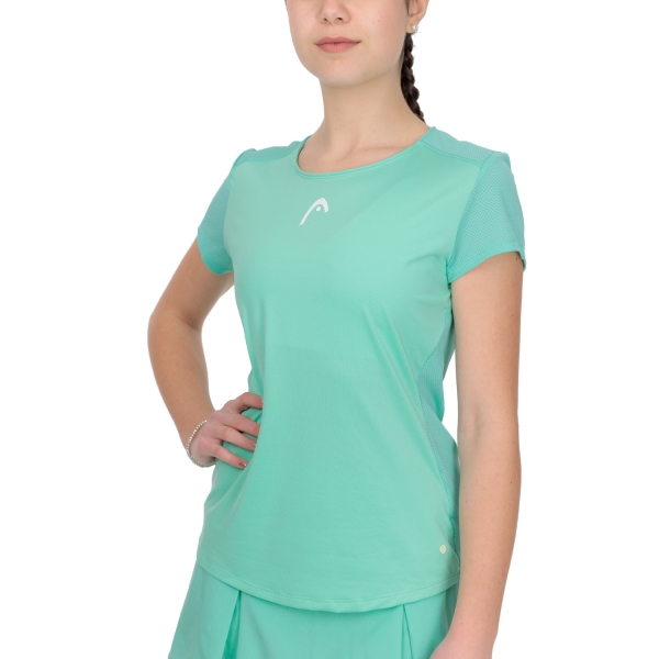 Magliette e Polo Tennis Donna Head Head Tie Break Logo Camiseta  Turquoise  Turquoise 814663TQ