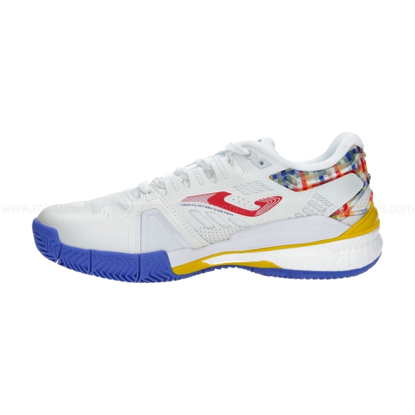 Chaussure Joma Padel Homme T. Spin 2304 Royal Blanc TSPINS2304P