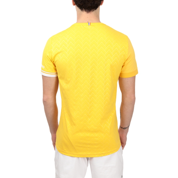 Le Coq Sportif Performance Match T-Shirt - Lemon Chrome