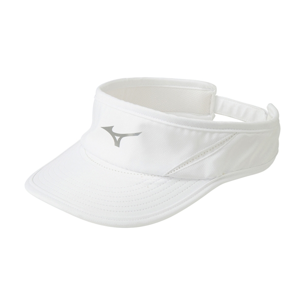 Tennis Hats and Visors Mizuno Drylite Visor  White J2GW0030Z01