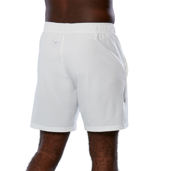 Mizuno Flex 8in Shorts - White