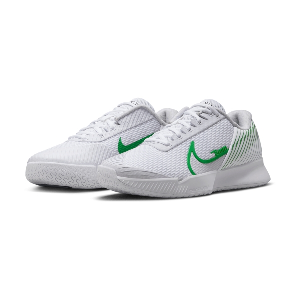 Nike Court Air Zoom Vapor Pro 2 HC - White/Kelly Green