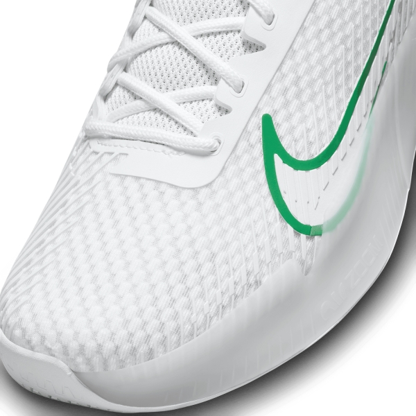 Nike Court Air Zoom Vapor 11 HC - White/Kelly Green
