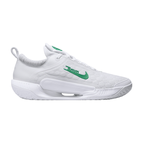 Men`s Tennis Shoes Nike Court Zoom NXT HC  White/Kelly Green DV3276102