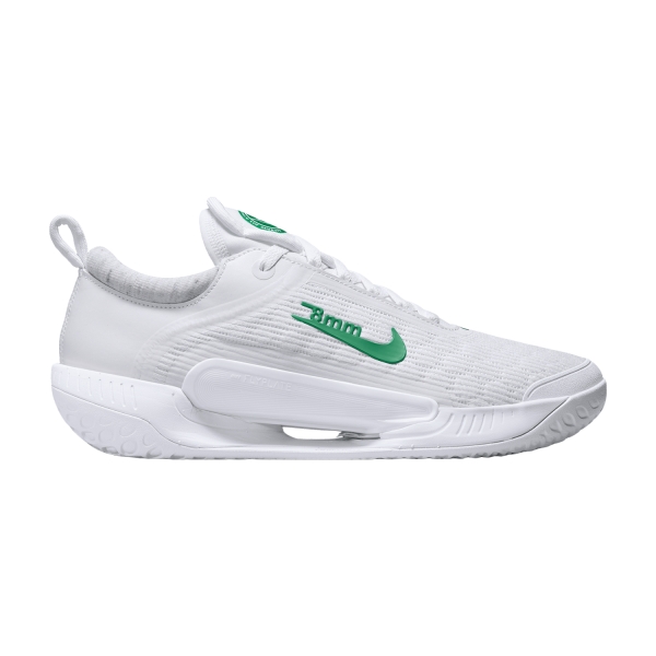 Scarpe Tennis Uomo Nike Court Zoom NXT HC  White/Kelly Green DV3276102