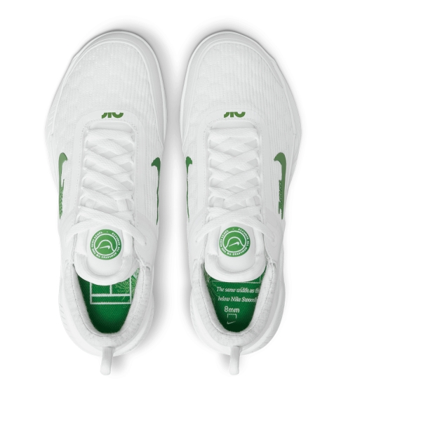 Nike Court Zoom NXT HC - White/Kelly Green