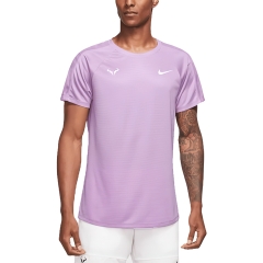 Nike Rafa Challenger - Verde - Camiseta Tenis Hombre