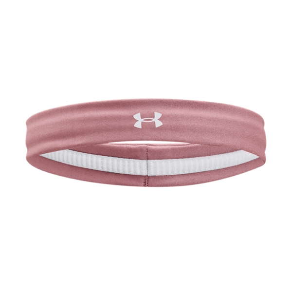Tennis Headbands Under Armour Play Up Headband Woman  Pink Elixir/White 13662410697