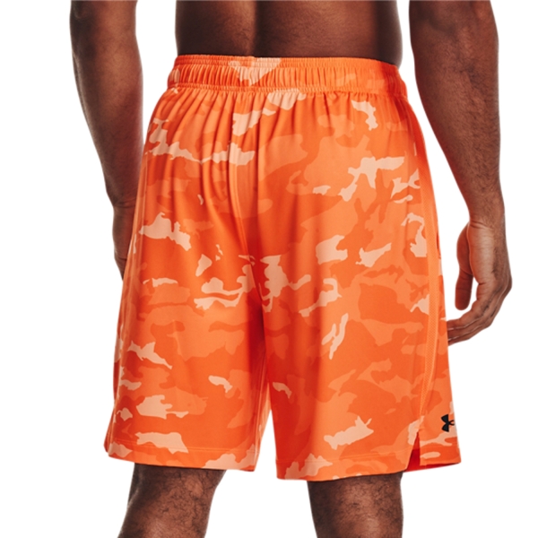 Under Armour Tech Vent Printed 8in Pantaloncini - Orange Blast/Black