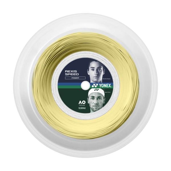 Multifilament String Yonex Rexis Speed 1.30 200 m Reel  Yellow TRSP1302GL