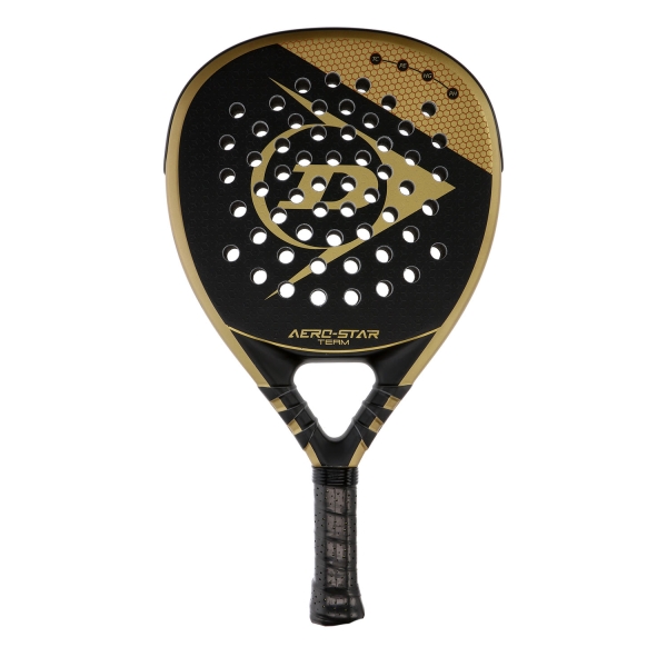 Dunlop Advanced Padel Racket Dunlop AeroStar Team Padel  Black/Gold 10335748