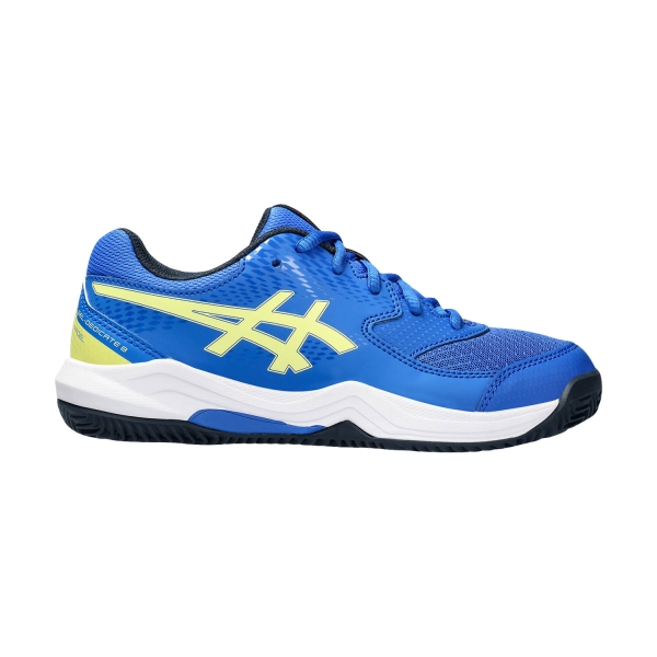 Scarpe Padel Asics Gel Dedicate 8 GS Padel Bambini  Illusion Blue/Glow Yellow 1044A064400