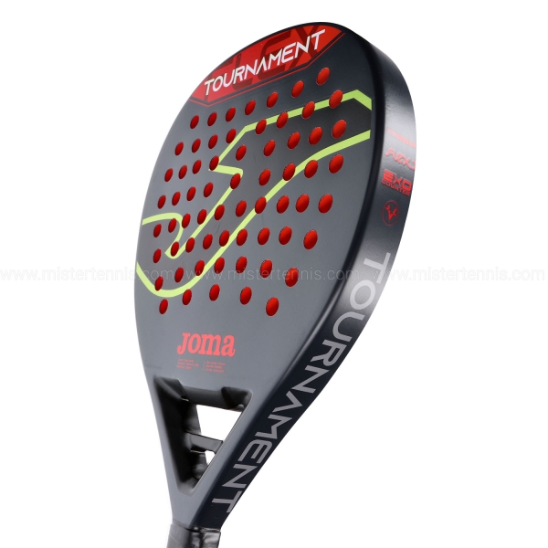 Joma Tournament Flex Padel - Black/Red
