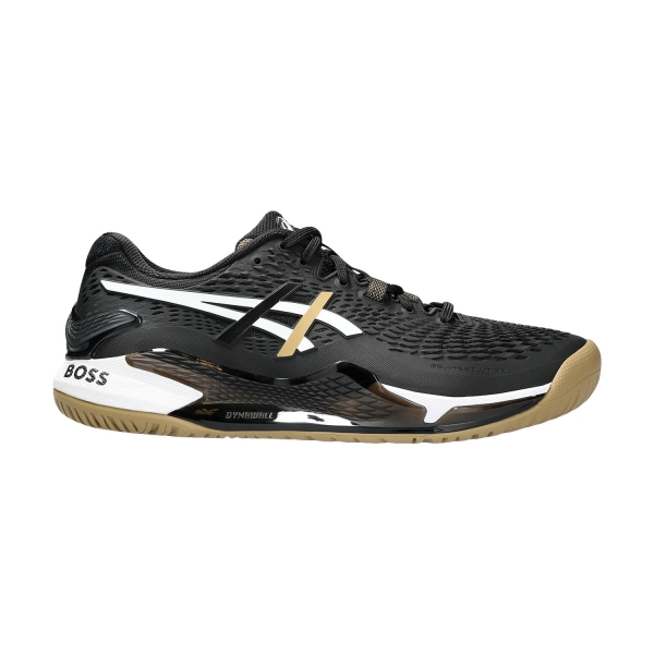 Men`s Tennis Shoes Asics x BOSS Gel Resolution 9  Black/Camel 1041A453001