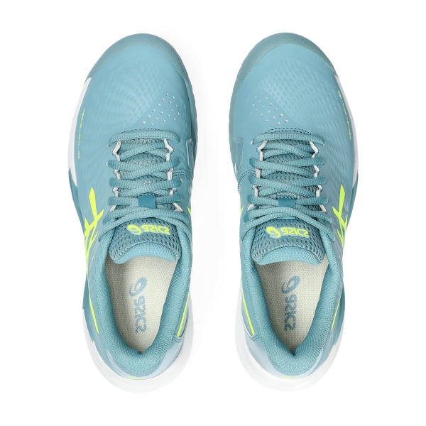 Asics Gel Challenger 14 - Gris Blue/Safety Yellow