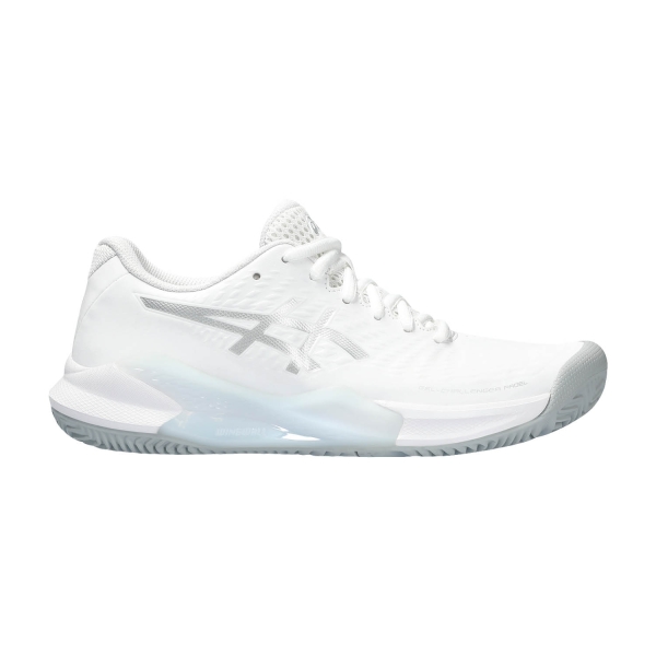 Padel Shoes Asics Gel Challenger 14 Padel  White/Pure Silver 1042A232100