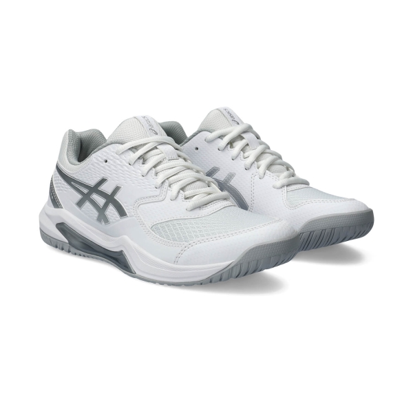 Asics Gel Dedicate 8 - White/Pure Silver