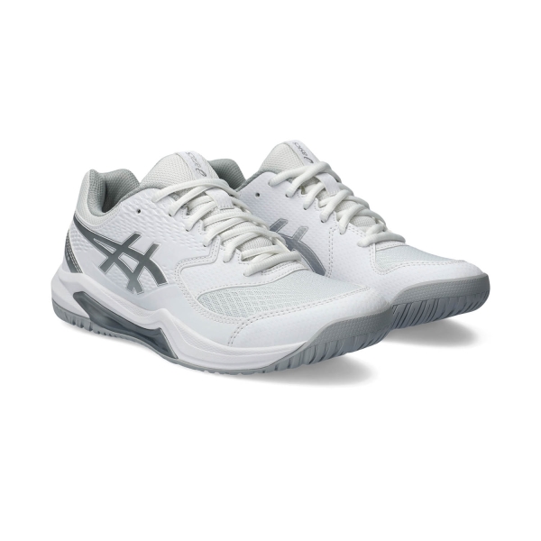 Asics Gel Dedicate 8 - White/Pure Silver