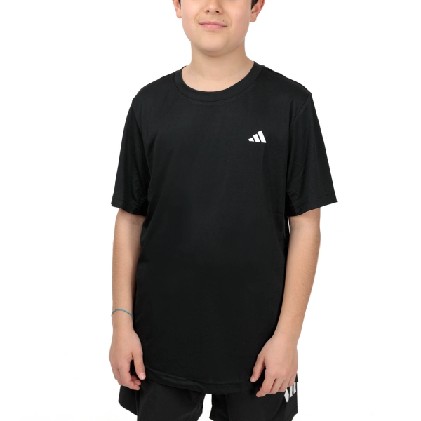 Tennis Polo and Shirts Boy adidas Club Performance TShirt Boy  Black HZ9013