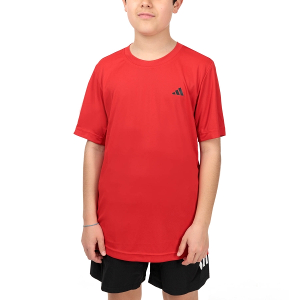 Polo e Maglia Tennis Bambino adidas adidas Club Performance Camiseta Nino  Better Scarlet  Better Scarlet HZ9011