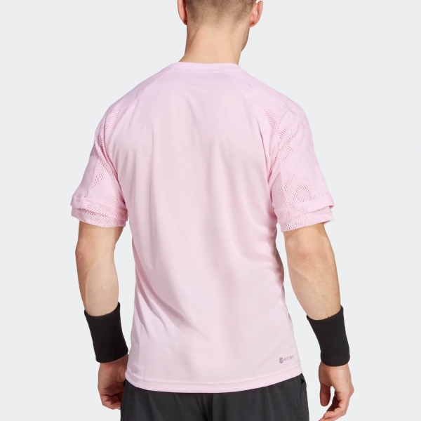 adidas Melbourne HEAT.RDY T-Shirt - Clear Pink