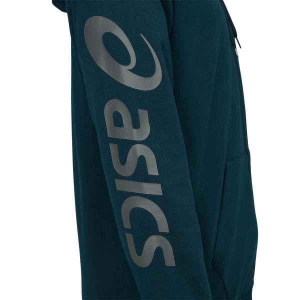 Asics Big Logo Sudadera - French Blue/Dark Grey