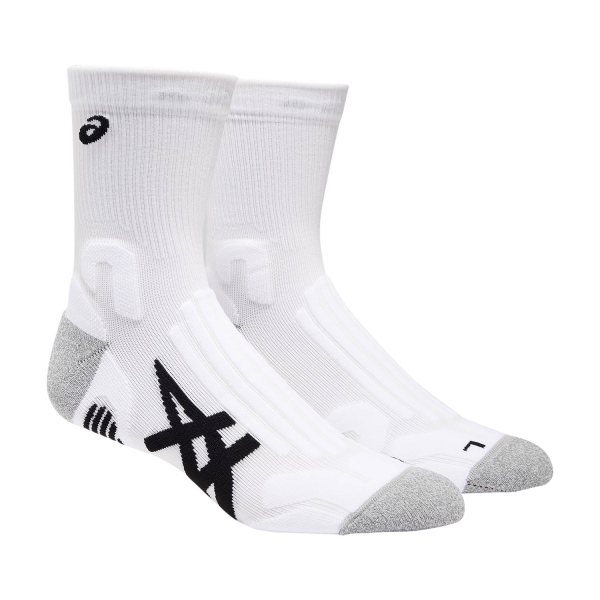 Tennis Socks Asics Court+ Crew Socks  Brilliant White 3043A071100