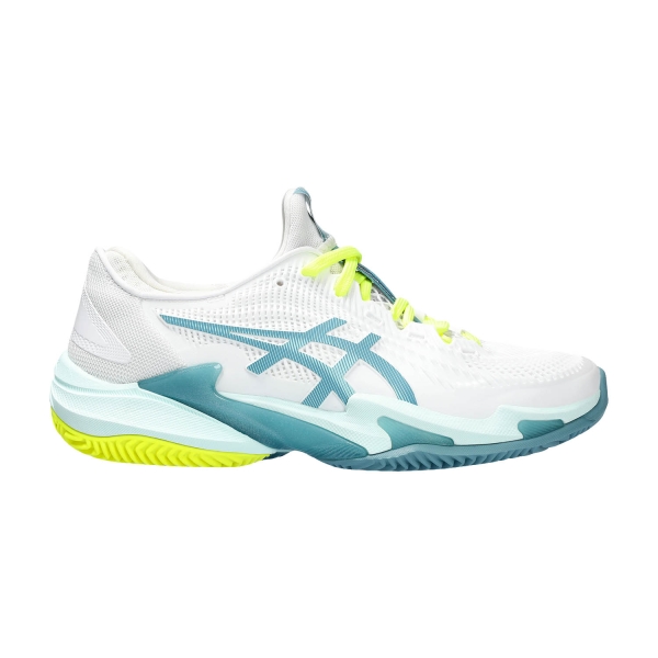 Women`s Tennis Shoes Asics Court FF 3 Clay  White/Soothing Sea 1042A221102