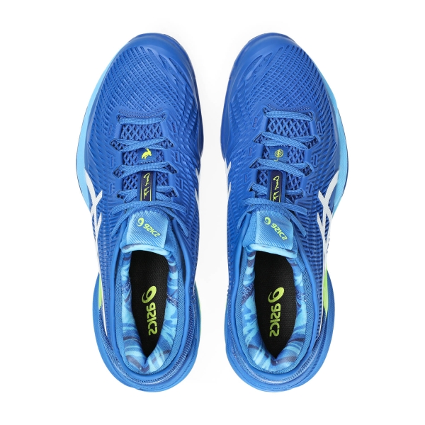 Asics Court FF 3 Novak - Tuna Blue/White