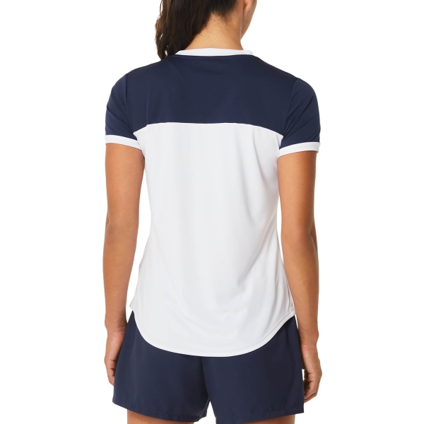 Asics Court T-Shirt - Brilliant White/Midnight