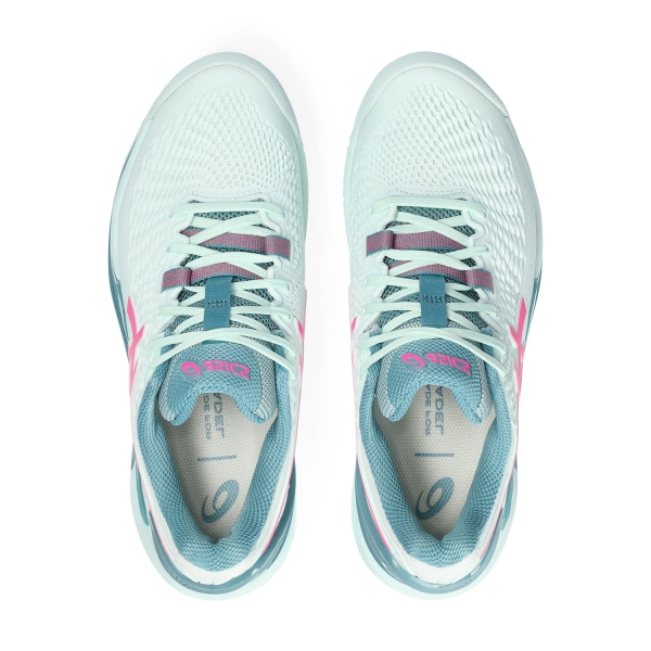 Asics Gel Resolution 9 Padel - Soothing Sea/Hot Pink