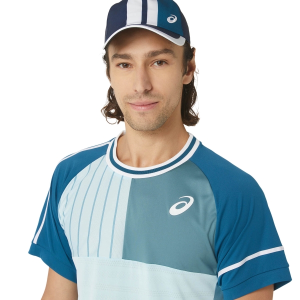 Asics Match T-Shirt - Aquamarine