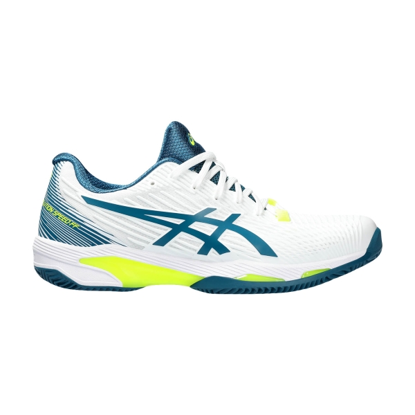 Scarpe Tennis Uomo Asics Asics Solution Speed FF 2 Clay  White/Restful Teal  White/Restful Teal 1041A187102