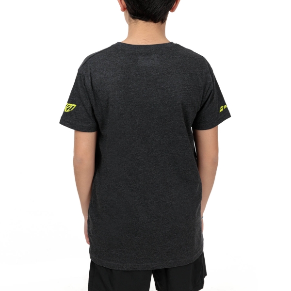 Babolat Aero T-Shirt Boy - Black Heather