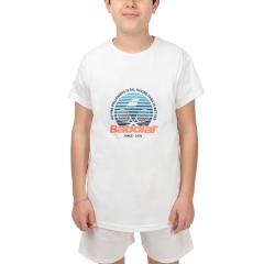 Babolat Exercise T-Shirt Boy - White