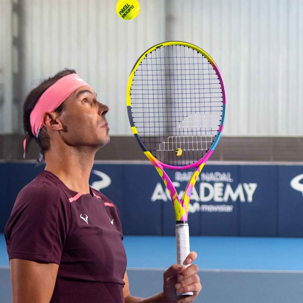 Babolat Pure Aero Rafa Origin - Yellow/Pink/Blue