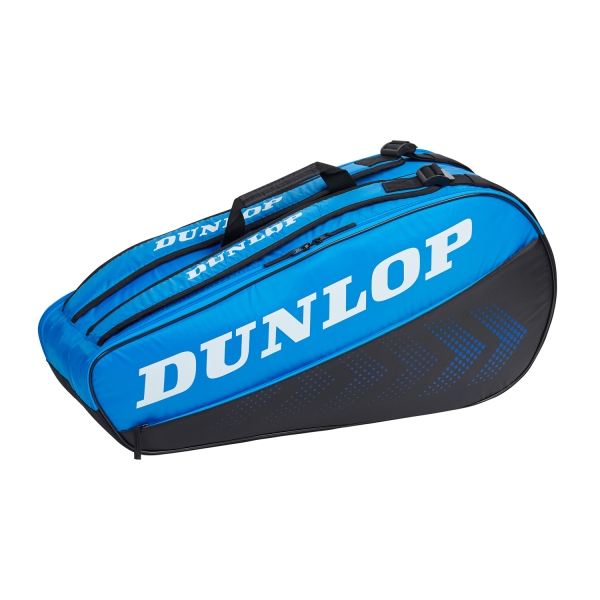 Tennis Bag Dunlop FX Club x 6 Bag  Black/Blue 10337125