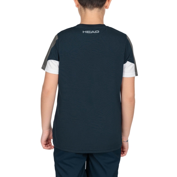 Head Club 22 Tech T-Shirt Boy - Navy