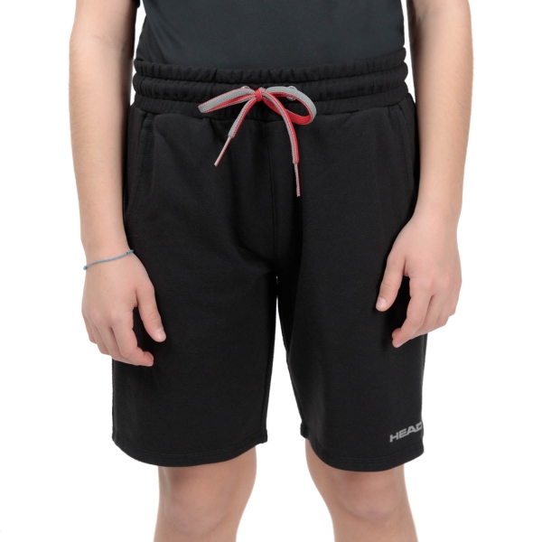 Tennis Shorts and Pants for Boys Head Club Jacob 8in Shorts Boy  Black 816419BK