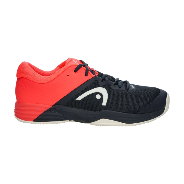 Men`s Tennis Shoes Head Revolt Evo 2.0 Clay  Blueberry/Fiery Coral 273333 BBFC