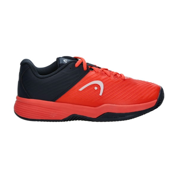 Scarpe Tennis Junior Head Revolt Pro 4.0 Clay Bambini  Blueberry/Fiery Coral 275233 BBFC