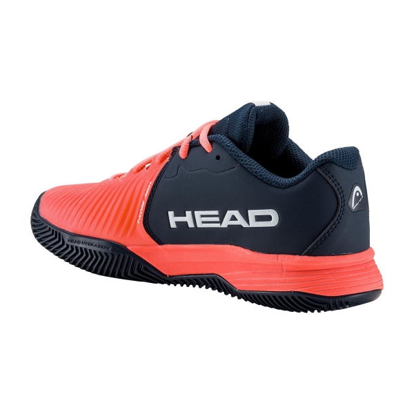 Head Revolt Pro 4.0 Clay Junior - Blueberry/Fiery Coral