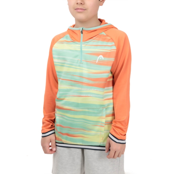 Boy Tracksuit and Hoodie Head Topspin Logo Hoodie Boy  Pastell Green/Print Vision M 816293PAXV