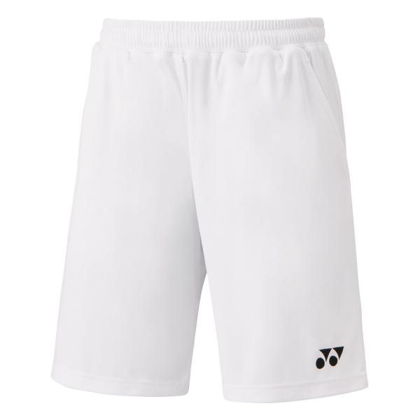 Pantalones Cortos  y Pantalones Boy Yonex Club 8in Shorts Ninos  White YJ0030B